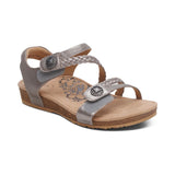 AETREX JILLIAN BRUSHED SILVER