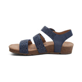 AETREX LILLY NAVY CUTOUT- FINAL SALE