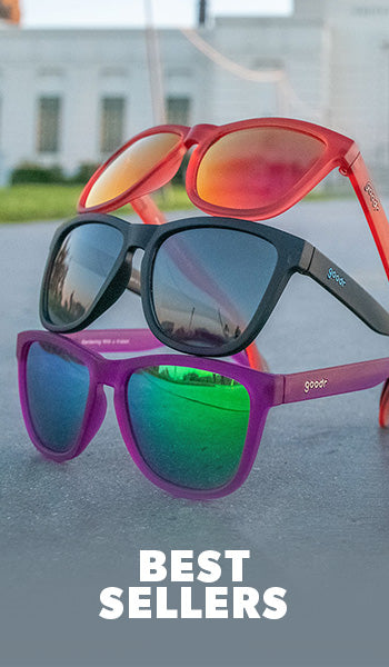 Variety of best selling colorful sunglasses