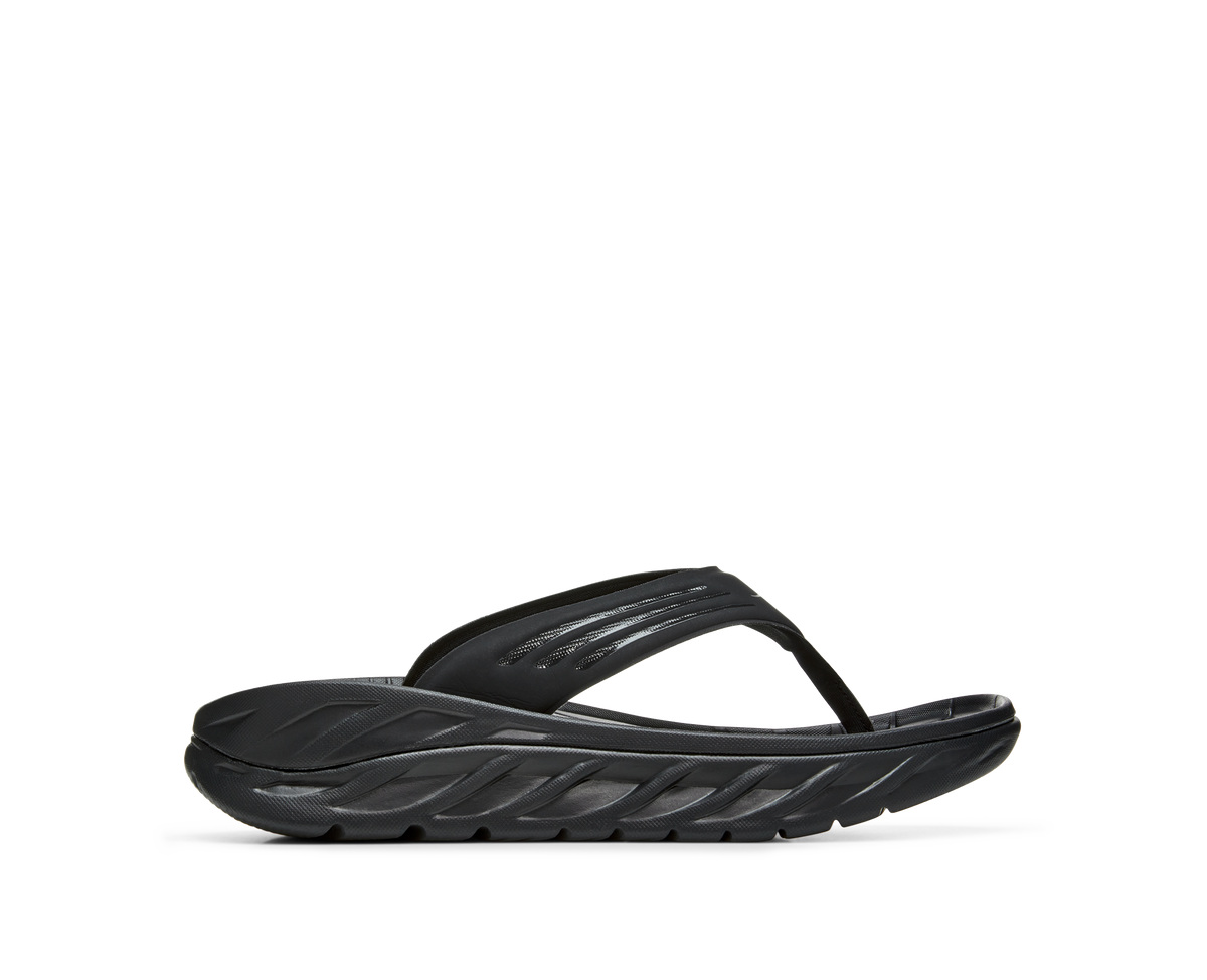 Hoka One One ORA Recovery Flip Flops Black Size 7 Men/9 Women Women main image 2