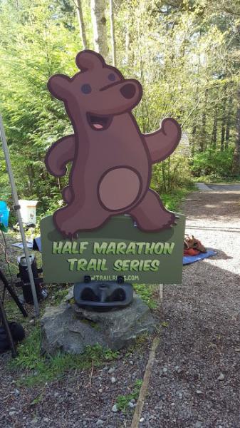 Tiger Mountain Run bear sign