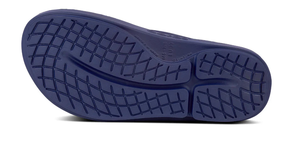 OOFOS OORIGINAL THONG NAVY – SHOES-n-FEET display picture 3