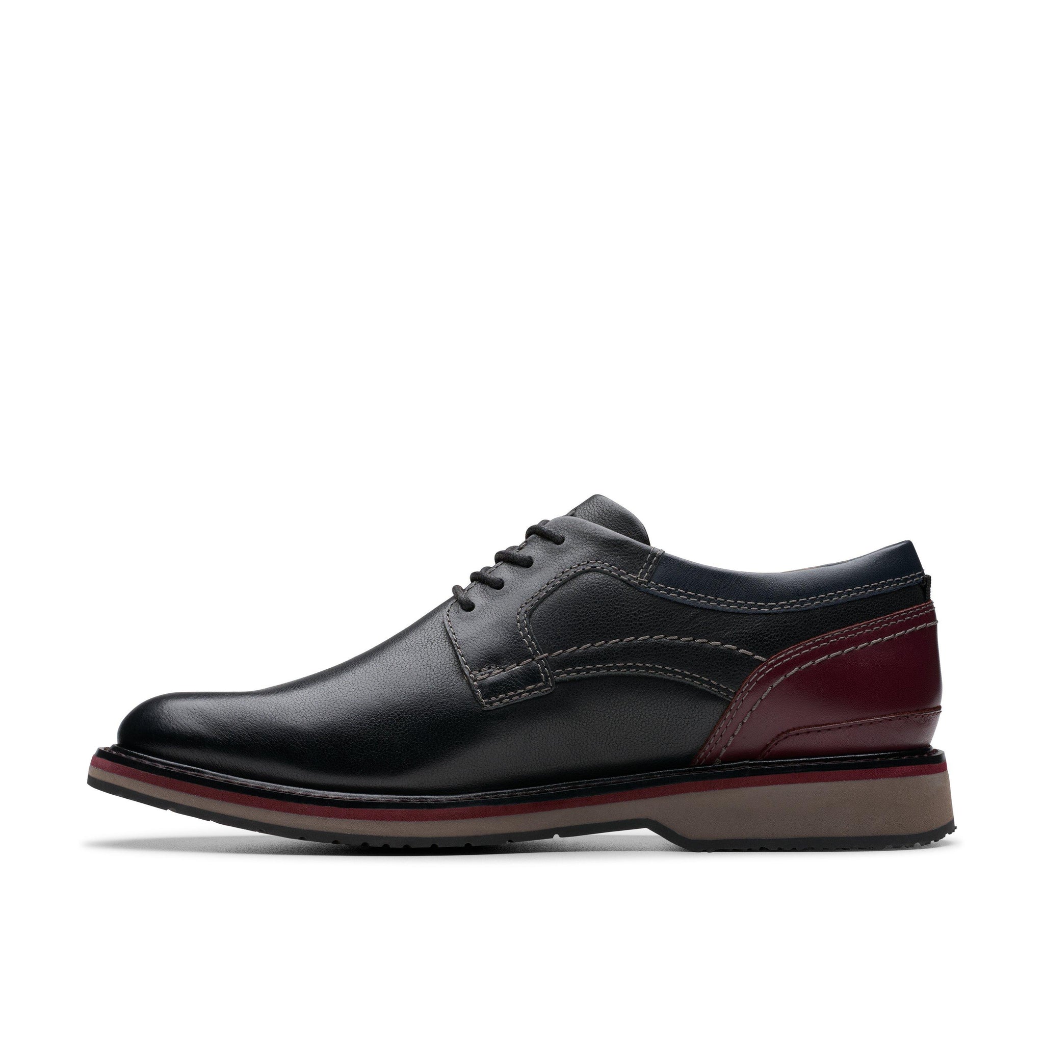 Clarks Monahan Oxford da uomo tinta unita, Pelle marroncino chiaro, 39.5 EU Clarks Monahan Oxford da uomo tinta unita, Pelle marroncino chiaro, 39.5 EU