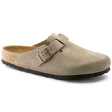 BIRKENSTOCK BOSTON SOFT FOOTBED TAUPE
