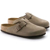 BIRKENSTOCK BOSTON SOFT FOOTBED TAUPE