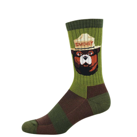 SOCKSMITH SMOKEY BEAR MERINO WOOL