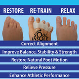 SOUL INSOLE TOE SEPARATORS