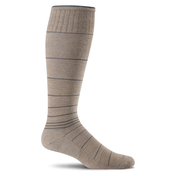 SOCKWELL CIRCULATOR STRIPE MEN'S Moderate (15-20mmHg) Graduated Compression