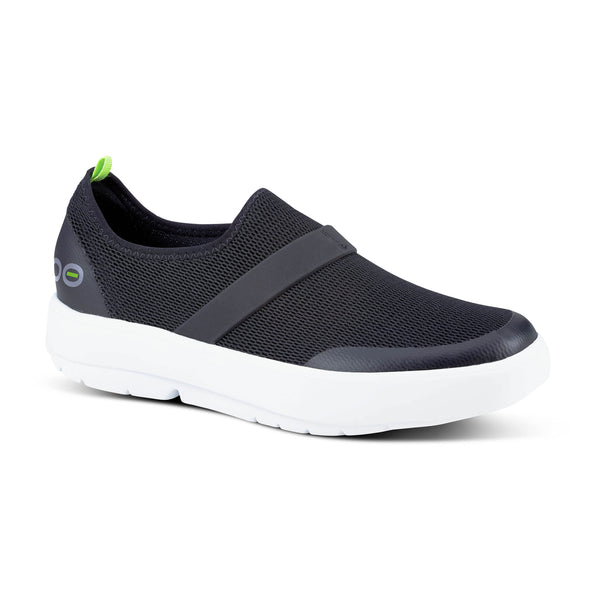 OOFOS OOmg BLACK/WHITE - 5070 – SHOES-n-FEET