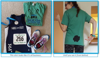 Beat the Bunny 5k outfit