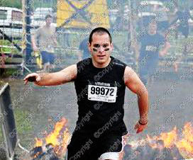 Gabe running Warrior Dash